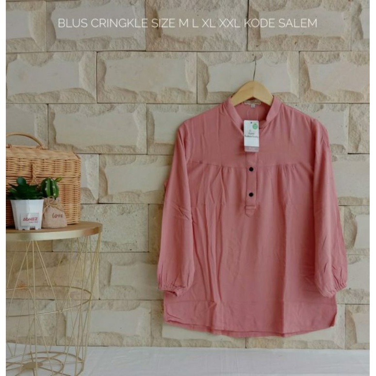 Blouse Cringkle 3 Point | Atasan Wanita