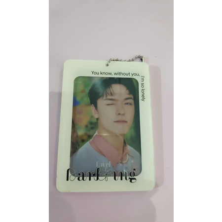 PHOTOCARD HOLDER ACRYLIC DARLING pc holder akrilik Seventeen