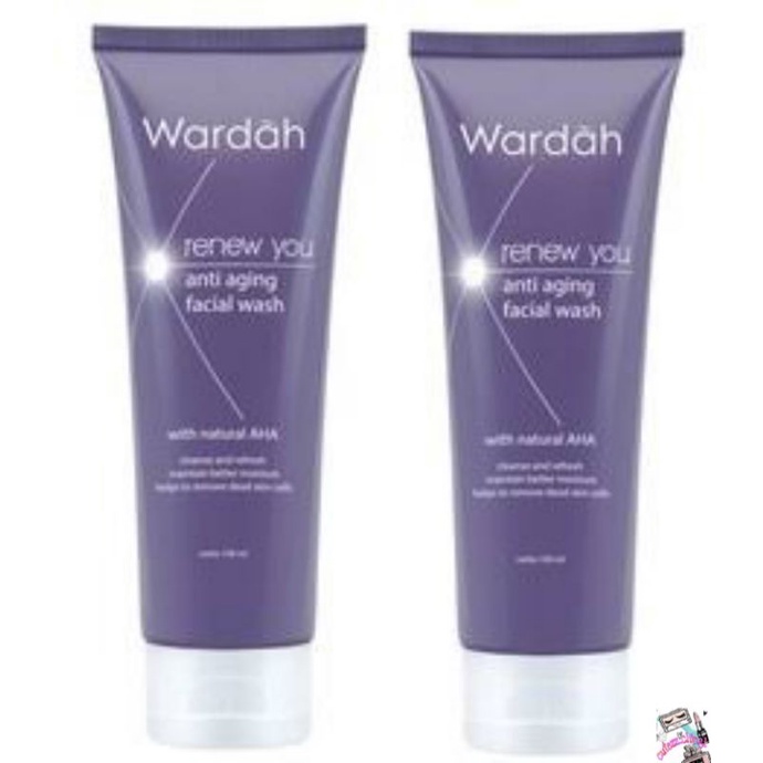 ☃Cutezz_Ching1☃New!!! Wardah Renew You Anti Aging Facial Wash 100ml