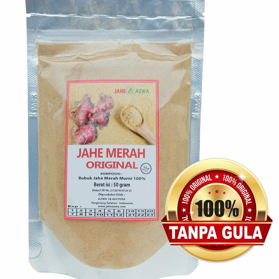 

G8J Jahe Merah Murni Azwa 100% Tanpa Gula ✼ ★★