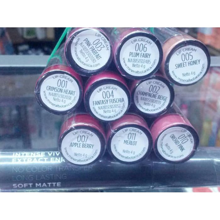 Mineral Botanica Soft Matte Lip Cream