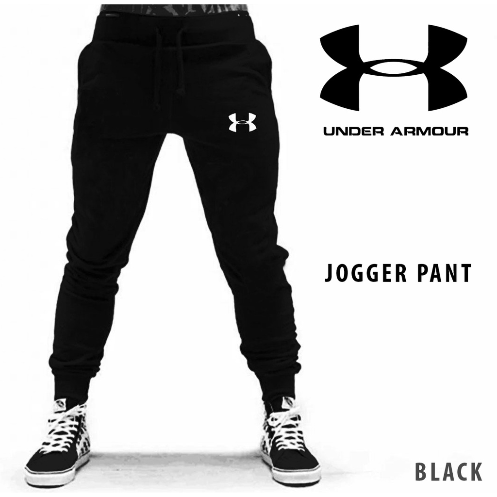 Celana Jogger Training Pria Wanita U.A Trening Pants Sport GYM Jogging Harem Nyaman