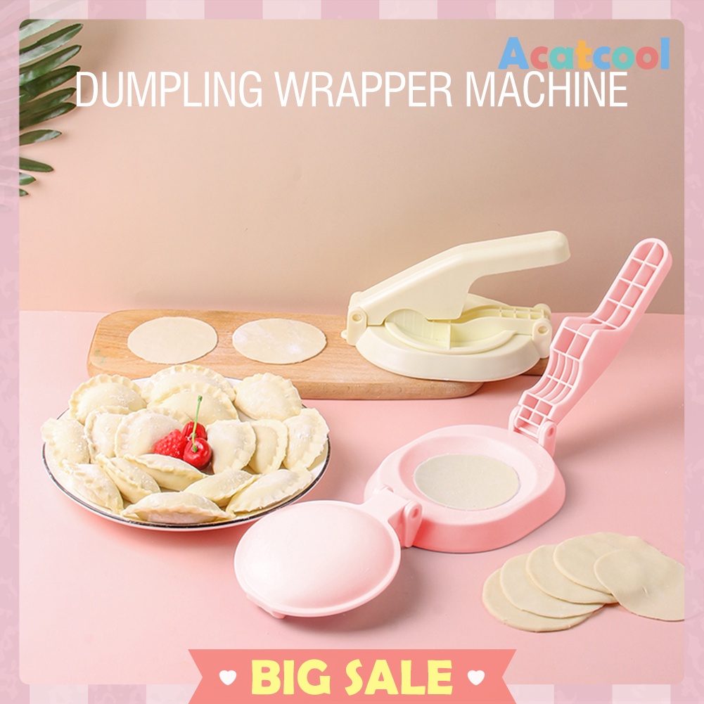 DIY Dumpling Wrapper Presser Pastry Dough Cutting Manual Jiaozi Maker Mold