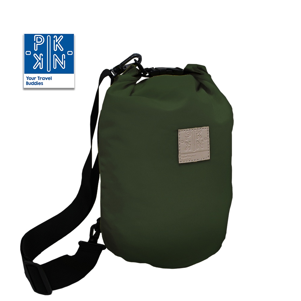 Tas Travel / Tas Selempang / Tas Serut / String Bag Piknik Jeju 5l ( Army )-1