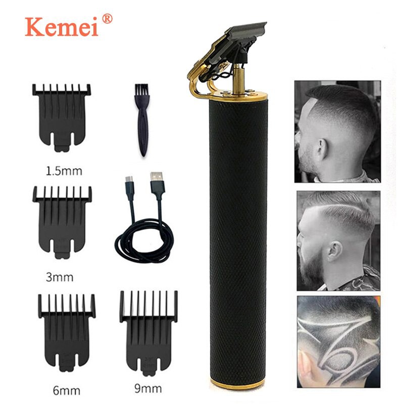 PROMO! 100% ORIGINAL Kemei Hair Clipper 1971 Pro Cordless Trimmer Alat Cukur Rambut KM-1971