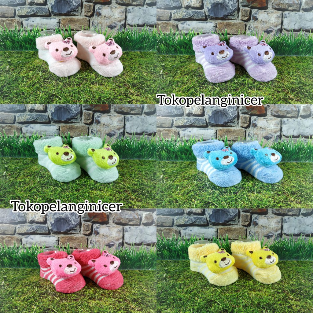 Kaos Kaki Model Anti-Selip Desain Kartun Boneka&quot;kualitas Premium Lembut&quot;  Tokopelanginicer