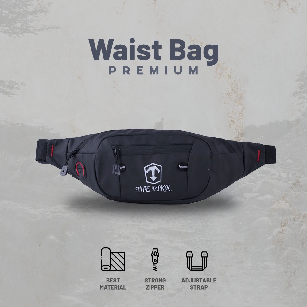 Tas Waistbag Selempang Original  Distro Keren Terbaru Premium 284