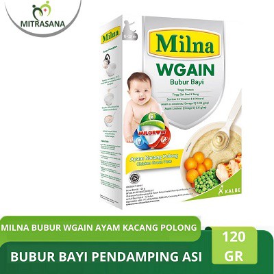 

Milna Bubur Wigain 6 Bulan Ayam Kacang Polong