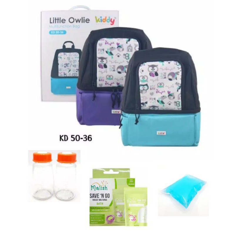 Tas Bayi + Cooler bag  Ransel kiddy owlie s1