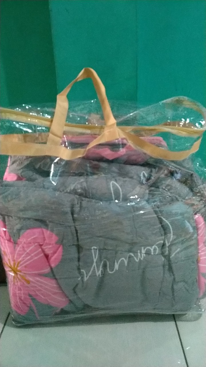 Bedcover Fullset 120x200(single)premium 100%original Katun