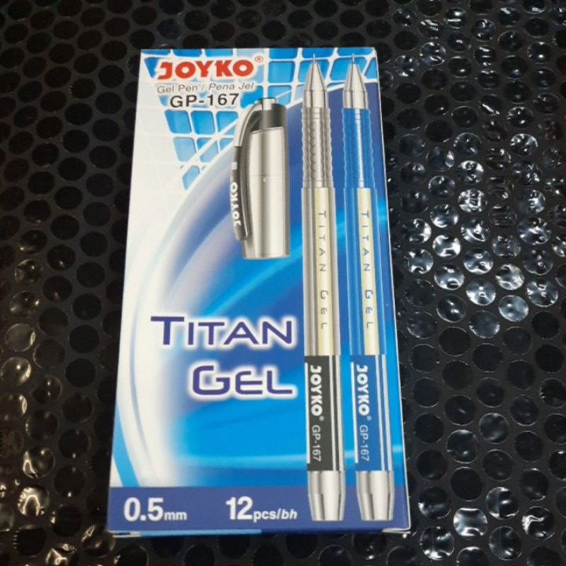 

Pen Gel Joyko GP -167 1 Box Isi 12 Pcs