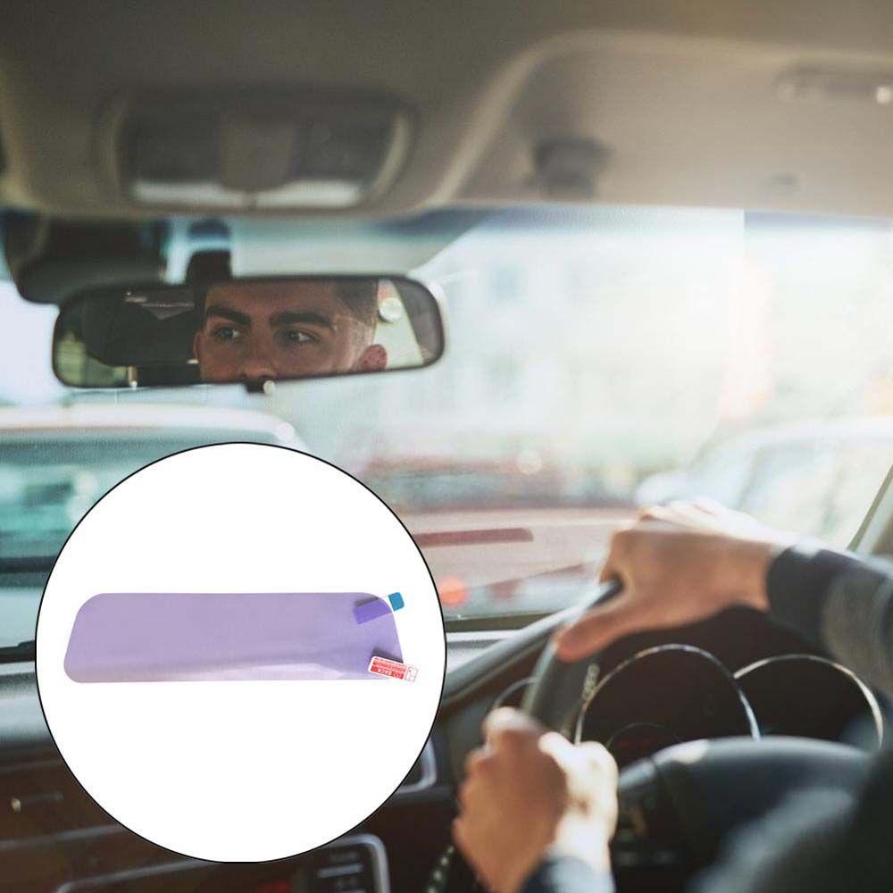 Lanfy Film Spion Interior Mobil Tahan Air Transparan Silau Perlindungan Anti Silau Auto Sticker Aksesoris Pet Anti Fog Film