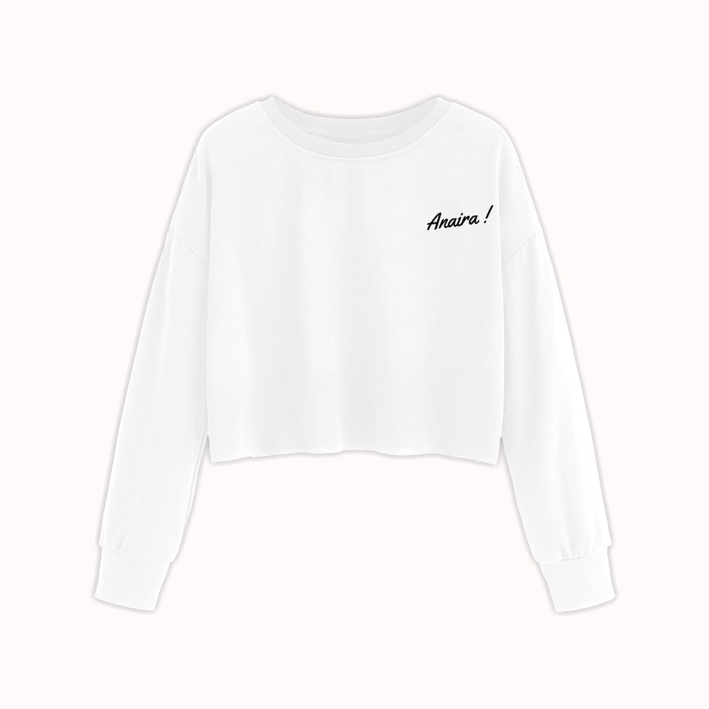 SWEATER ANAIRA CROP WANITA ANAIRAOFFICIAL