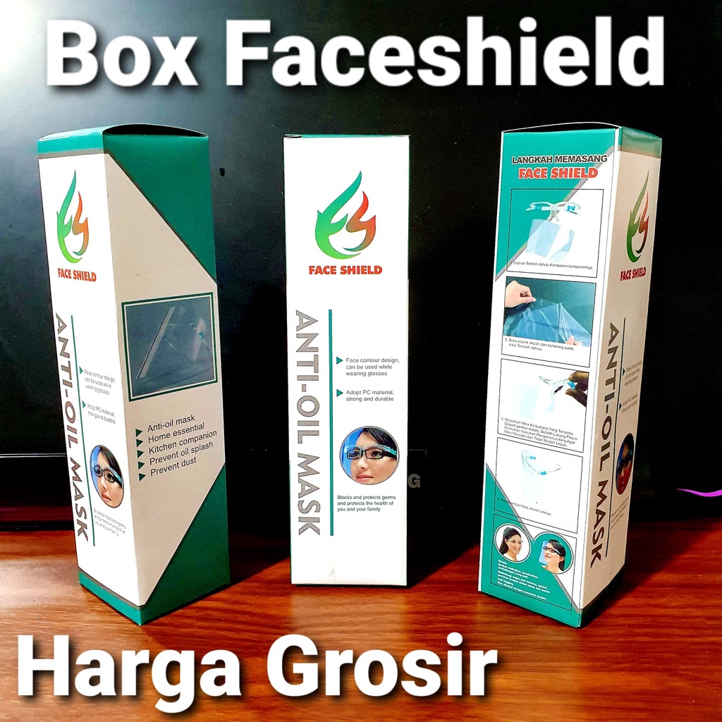 Face Shield Kacamata Nagita Box Satuan Faceshield Kacamata Murah Mask