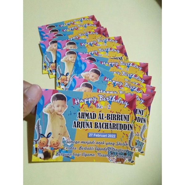 

stiker label/ kemasan