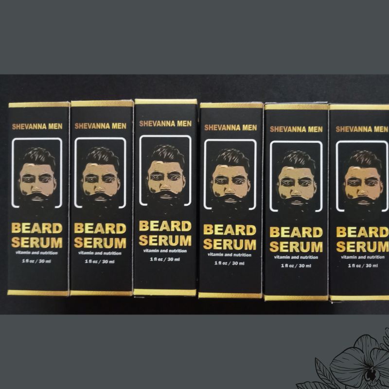 SHEVANNA MEN BEARD SERUM OBAT PENUMBUH BULU RAMBUT BREWOK JAMBANG JENGGOT KUMIS ORIGINAL