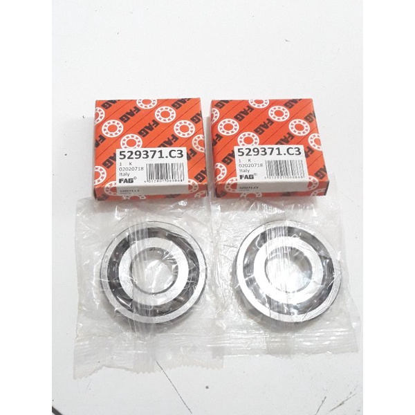 sepasang laher bearing FAG kruk as kecil vespa vbb super sprint bajaj