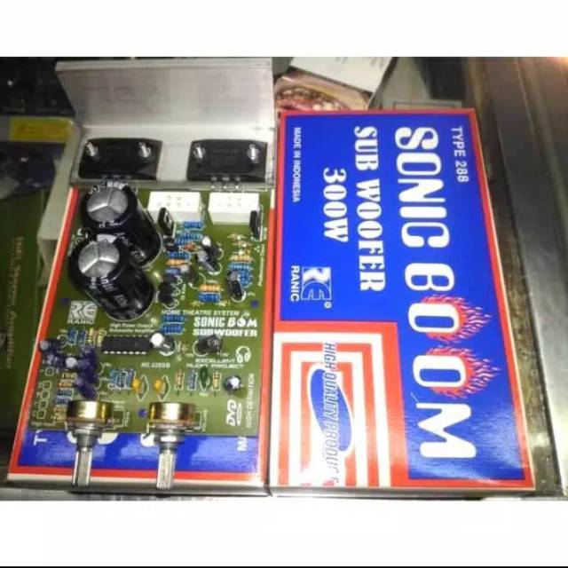 Kit mono aktif subwoffer