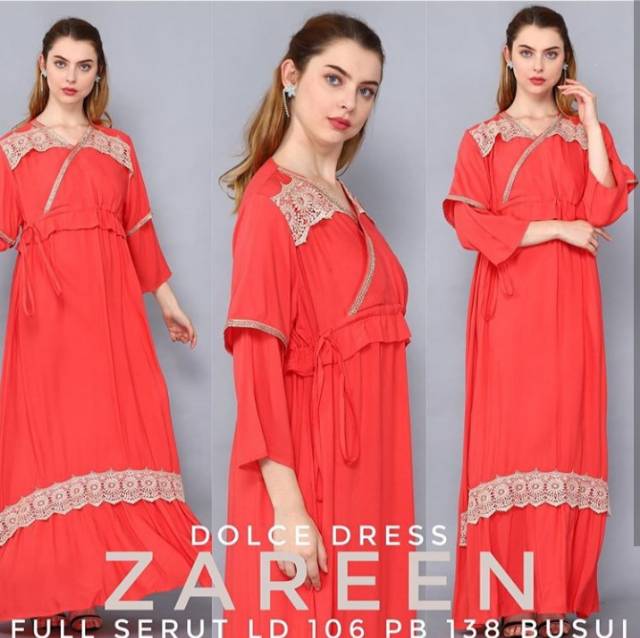 Daster Arab zareen Dolce dress