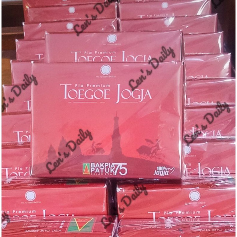

PIA PREMIUM TOEGOE JOGJA isi 15 fresh from the oven Free Bubble Warp Termurah!