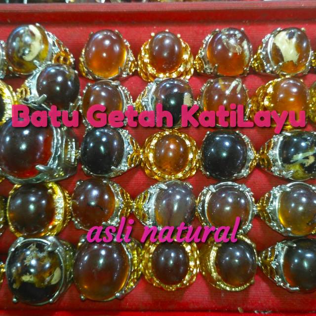 Cincin Batu Getah Katilayu Cirebon