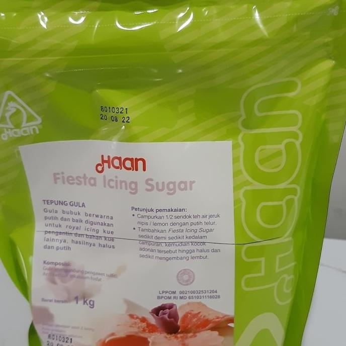 

FIESTA ICING SUGAR 1Kg TERLARIS TERPERCAYA ORIGINAL