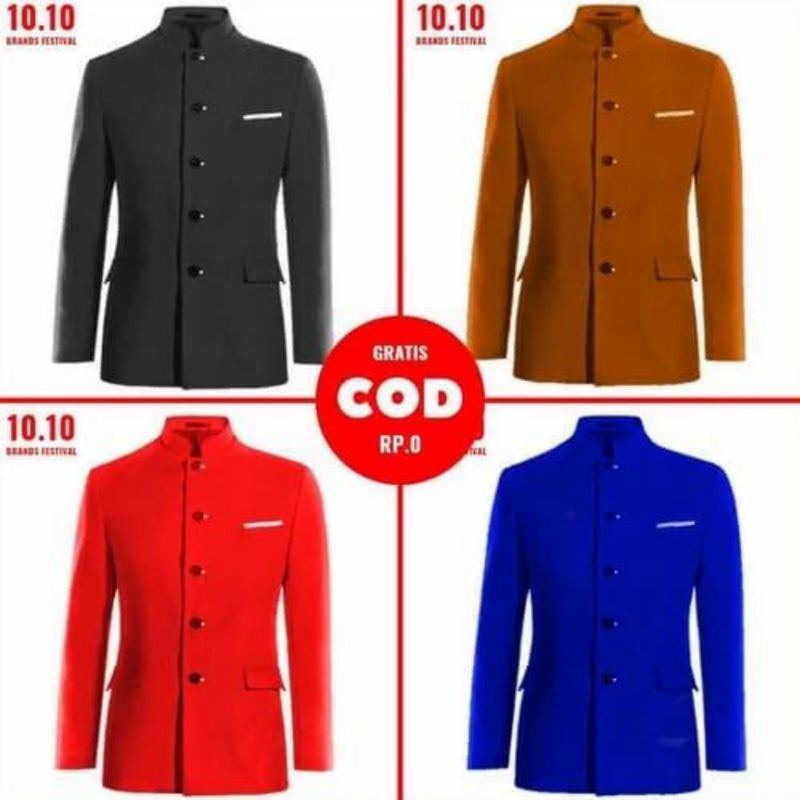 JAS MANDARIN/JAS MANDARIN PRIA/JAS MANDARIN SLIMFIT/JAS MANDARIN HITAM/JASKO/JAS SANTRI/JAS GURU