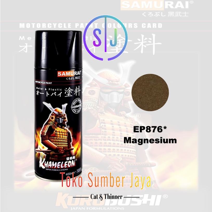 Cat Semprot Samurai Paint Engine Parts EP876* Magnesium