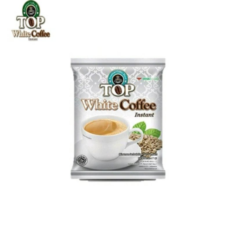 

TOP White Coffee Instan 21 gram [1 renceng 12 sachet]