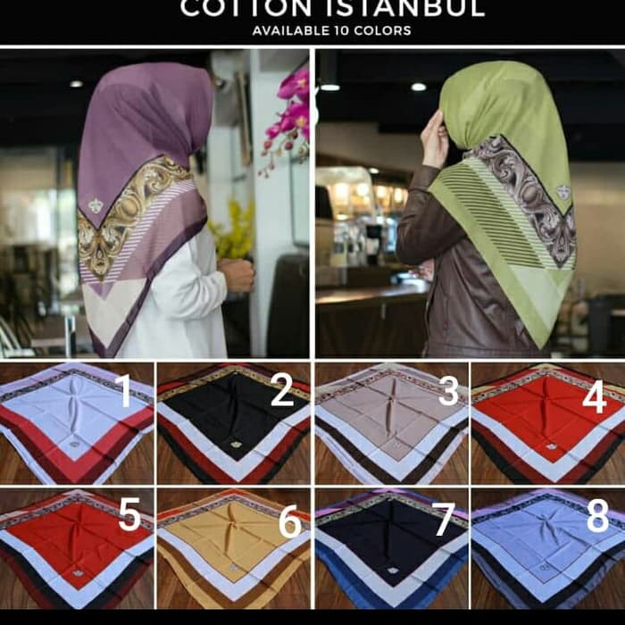hijab segi empat turki