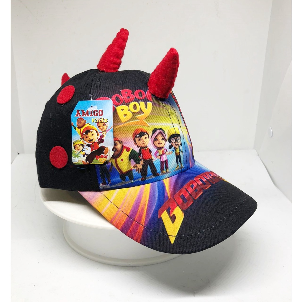 topi anak / topi tanduk / topi boboiboy