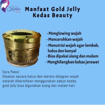 GOLD JELLY KEDAS BEAUTY 100% ORIGINAL (NEW)-4