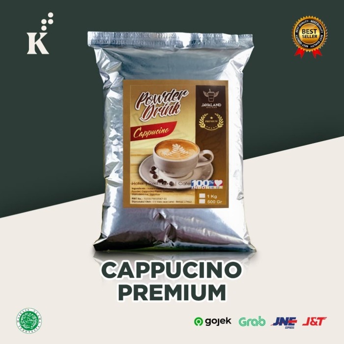 

BUBUK MINUMAN PREMIUM CAPPUCCINO JAVALAND GRANDE 1KG