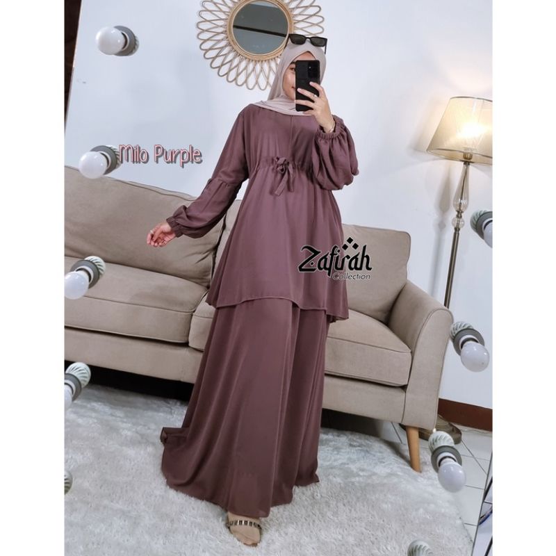 Promo Gamis Malaysia Polos - Gamis Polos - Dress Muslimah - Gamis Ceruty - Gamis Melayu - Lucia Dres