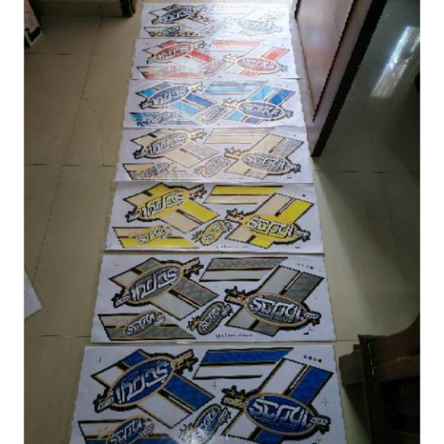 Striping Thailand Scoopy Thailand untuk scoopy fi