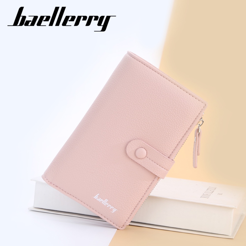 BAELLERRY N3233 Dompet Wanita Kecil Bahan Kulit PU Leather Premium WATCHKITE WKOS