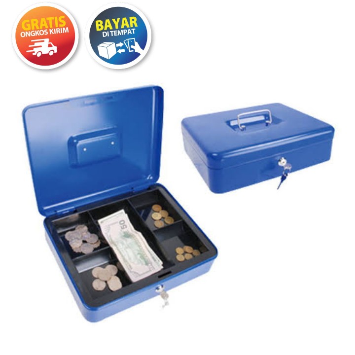 Brangkas Besi Mini - Metal Cash Box