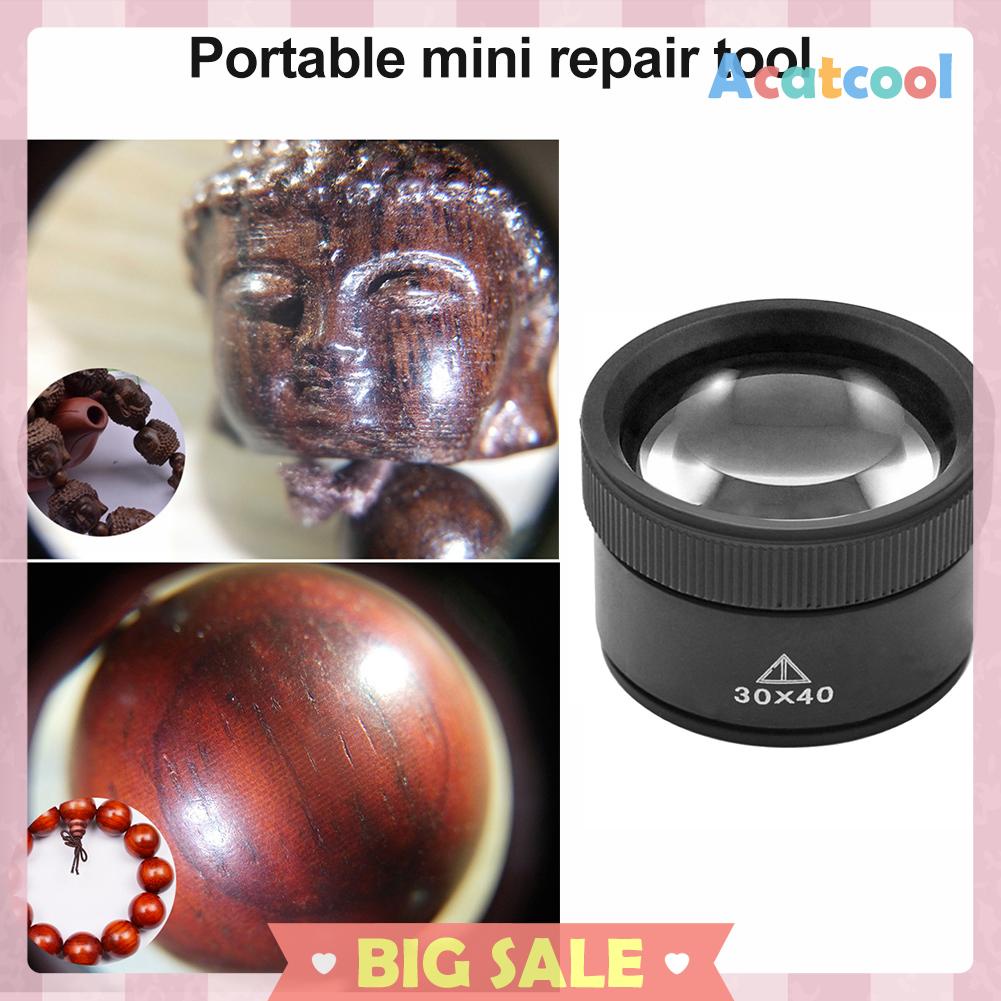 Kaca Pembesar Mini Portable 30x Untuk Perhiasan