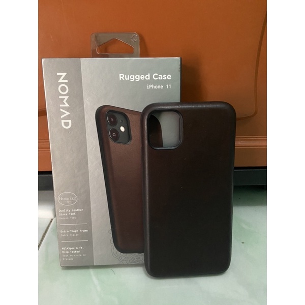 Nomad Leather Case Brown Iphone 11