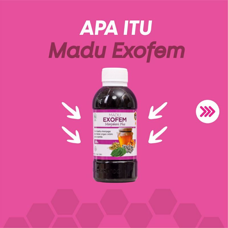 Madu Exofem Original Obat Keputihan Bau Tak Sedap Haid Tidak Lancar