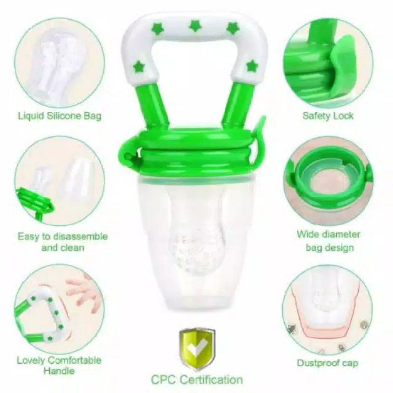 Baby Fruit &amp; Food Feeder / Empeng Buah / Dot Buah Bayi /Fruit Feeder Pacifier