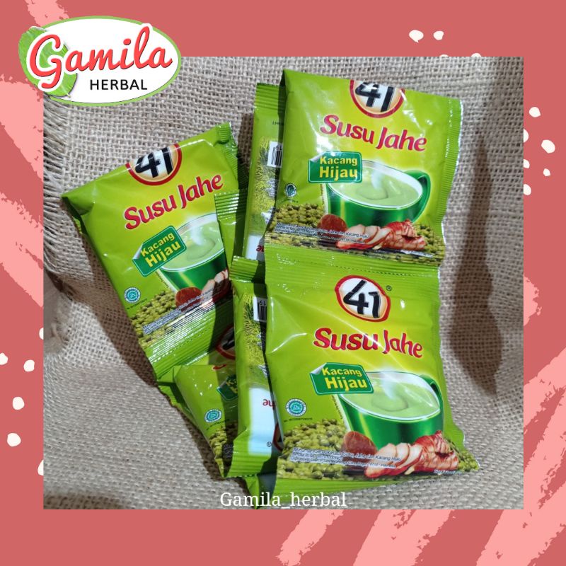 susu jahe 41 kacang hijau renceng
