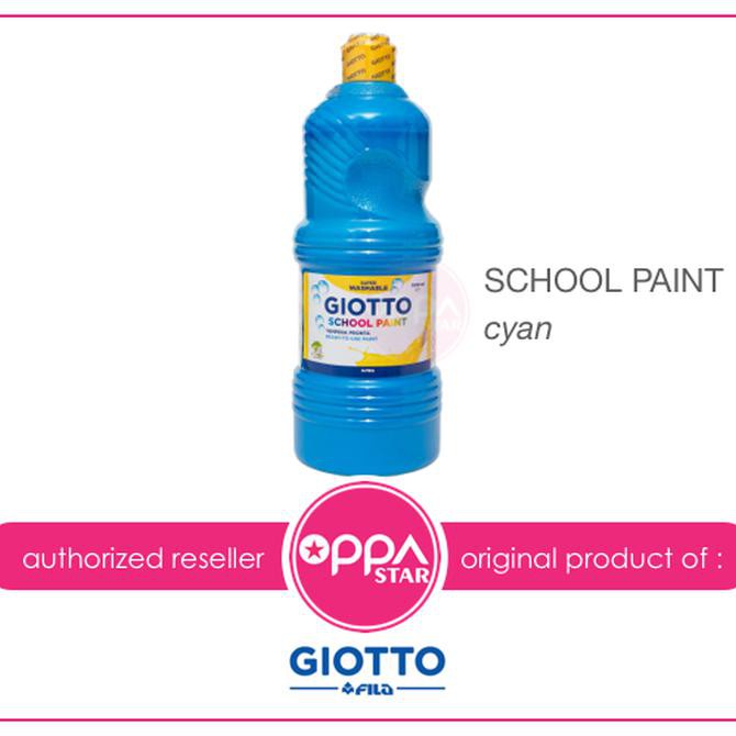 

Baru! Giotto School Paint 1000 Ml Cyan Biru Murah