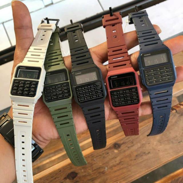 Jam Tangan Casio Ca 53wf Calculator Vintage Series Original Garansi Resmi Shopee Indonesia