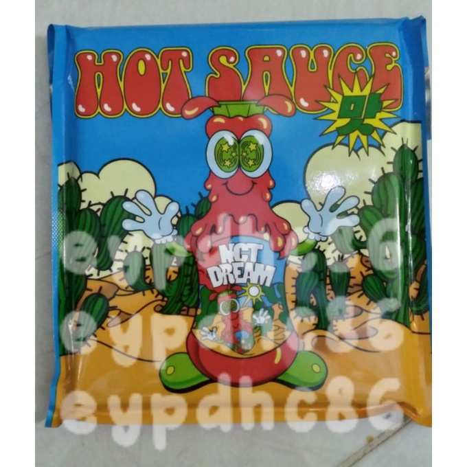 JEWEL CASE (ONLY) HOT SAUCE NCT DREAM - MARK LEE COVER