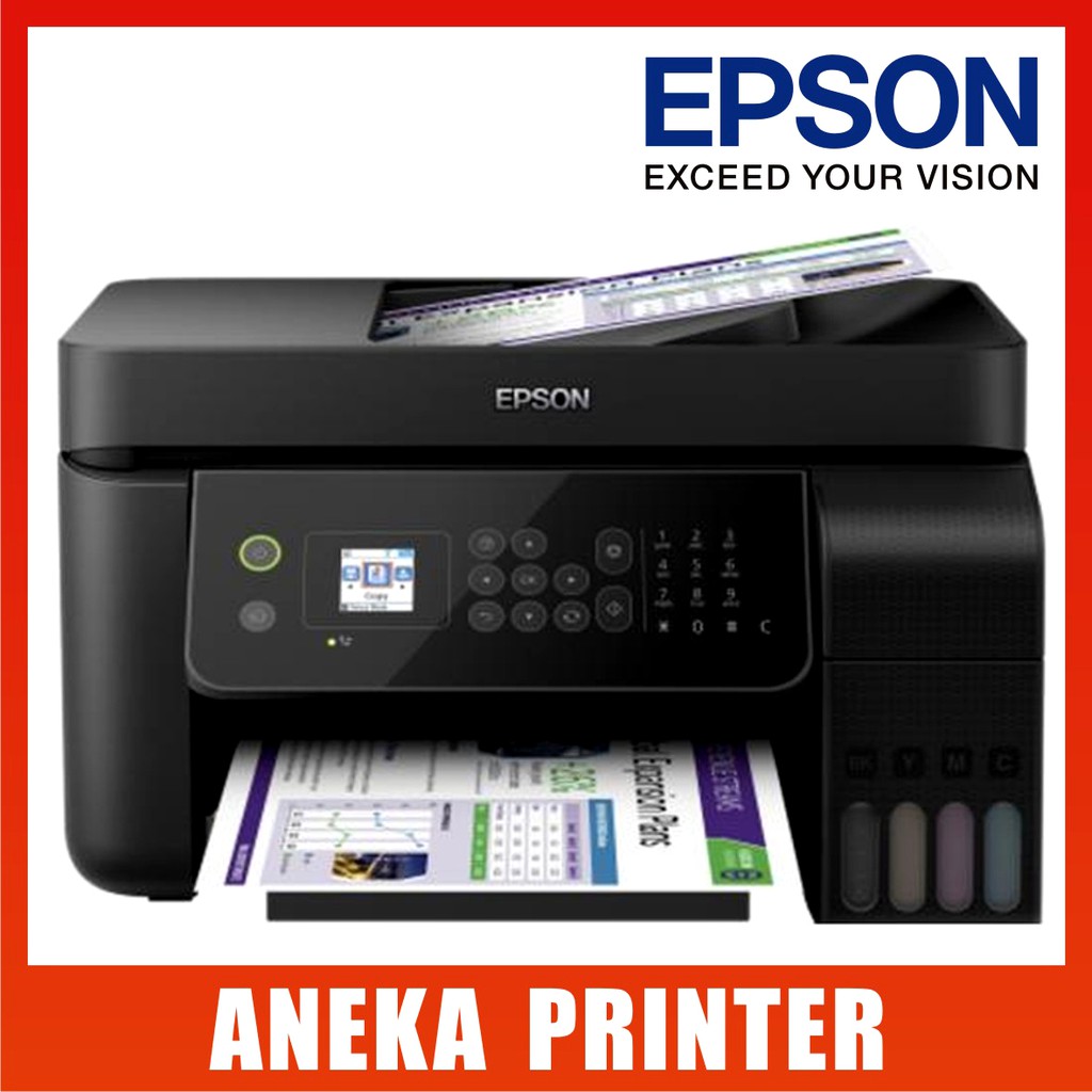 PRINTER EPSON L5290 PENGGANTI EPSON L5190 (All in One + WiFi + ADF + Fax)
