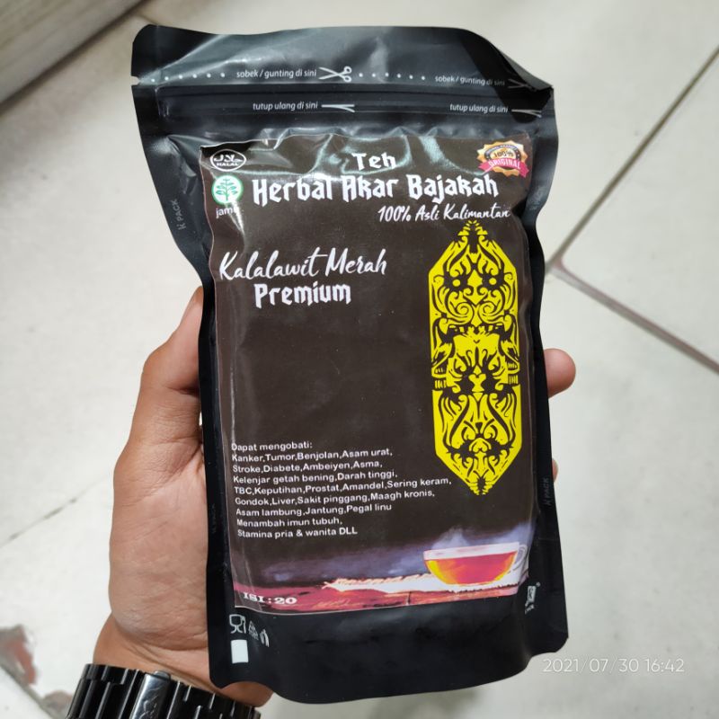 

TEH BAJAKAH ASLI KALIMANTAN ISI 20 PCS