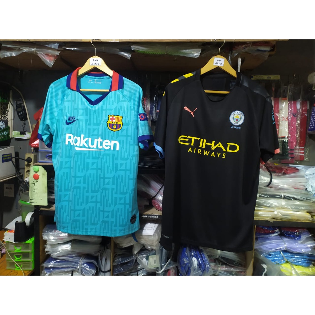 JERSEY (MANCHESTER CITY BARCELONA) HOME AWAY 3RD 2017 2018 2019 2020