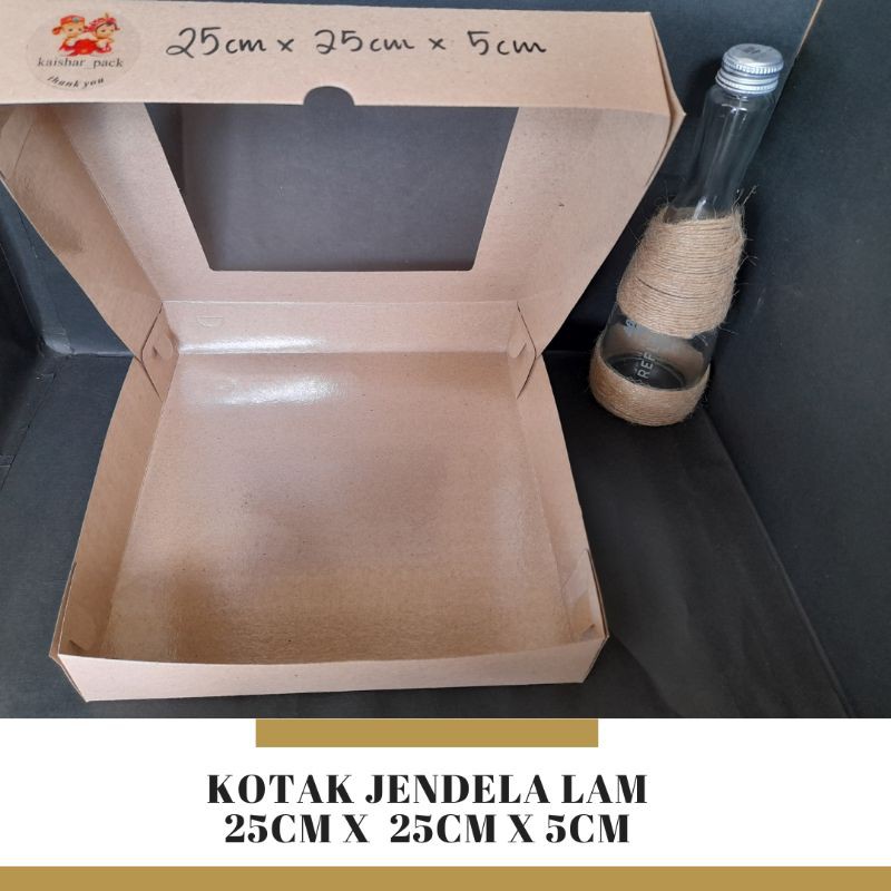 

KAISHAR - KARDUS LAMINASI 25x25x5 dan 25x25x8 / PIECES