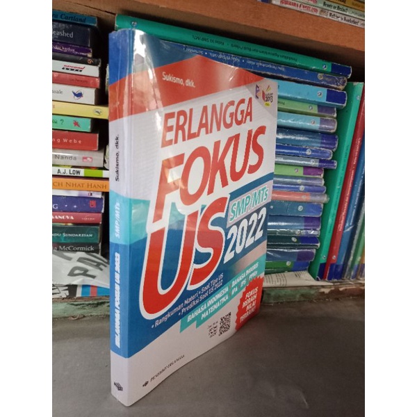 Buku ERLANGGA FOKUS US SMP/MTS 2022-3